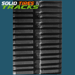450x86x56 CTL Rubber Track-Multi-Bar Pattern